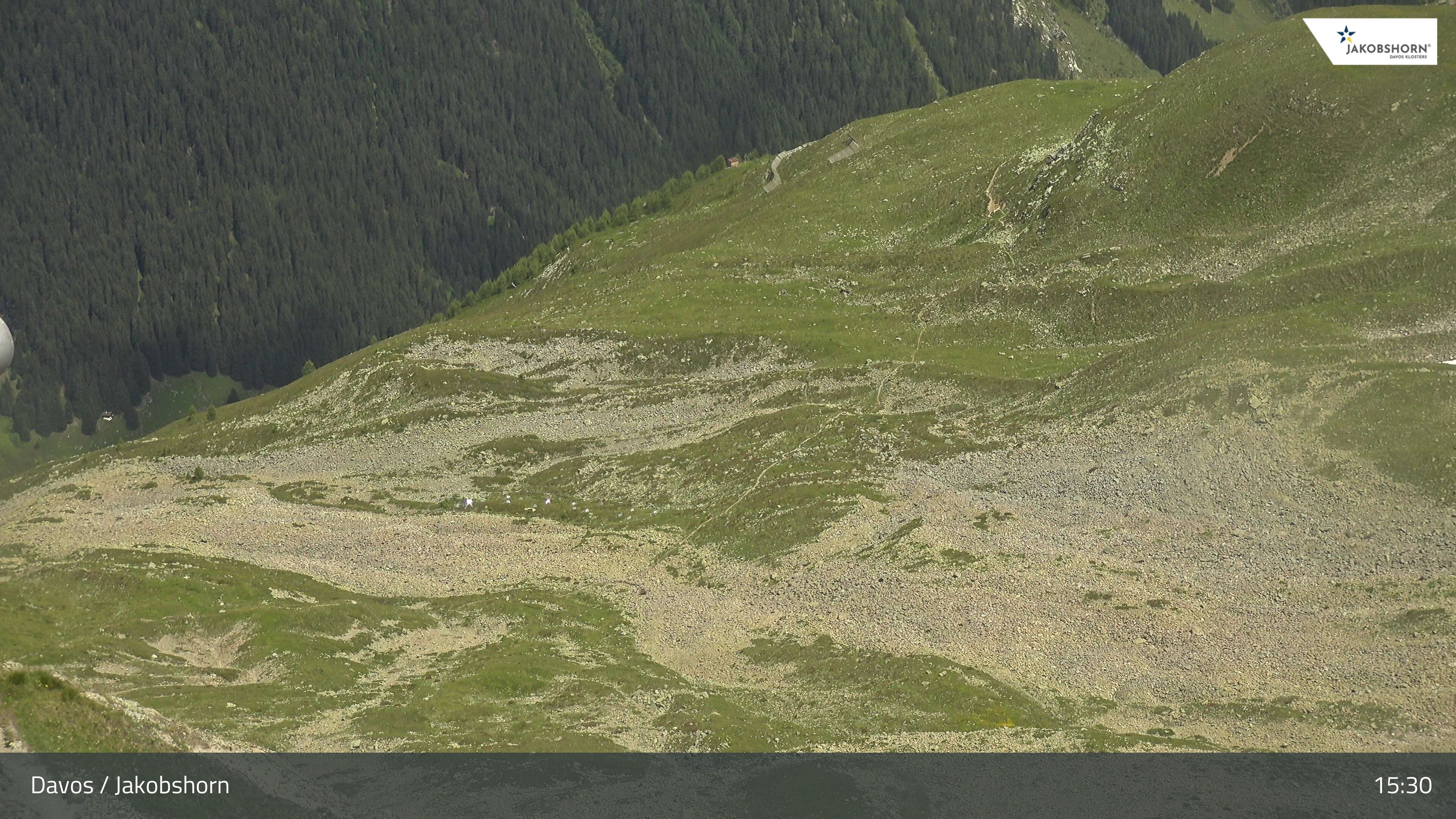Davos: Platz - Jakobshorn, Blick Teufi