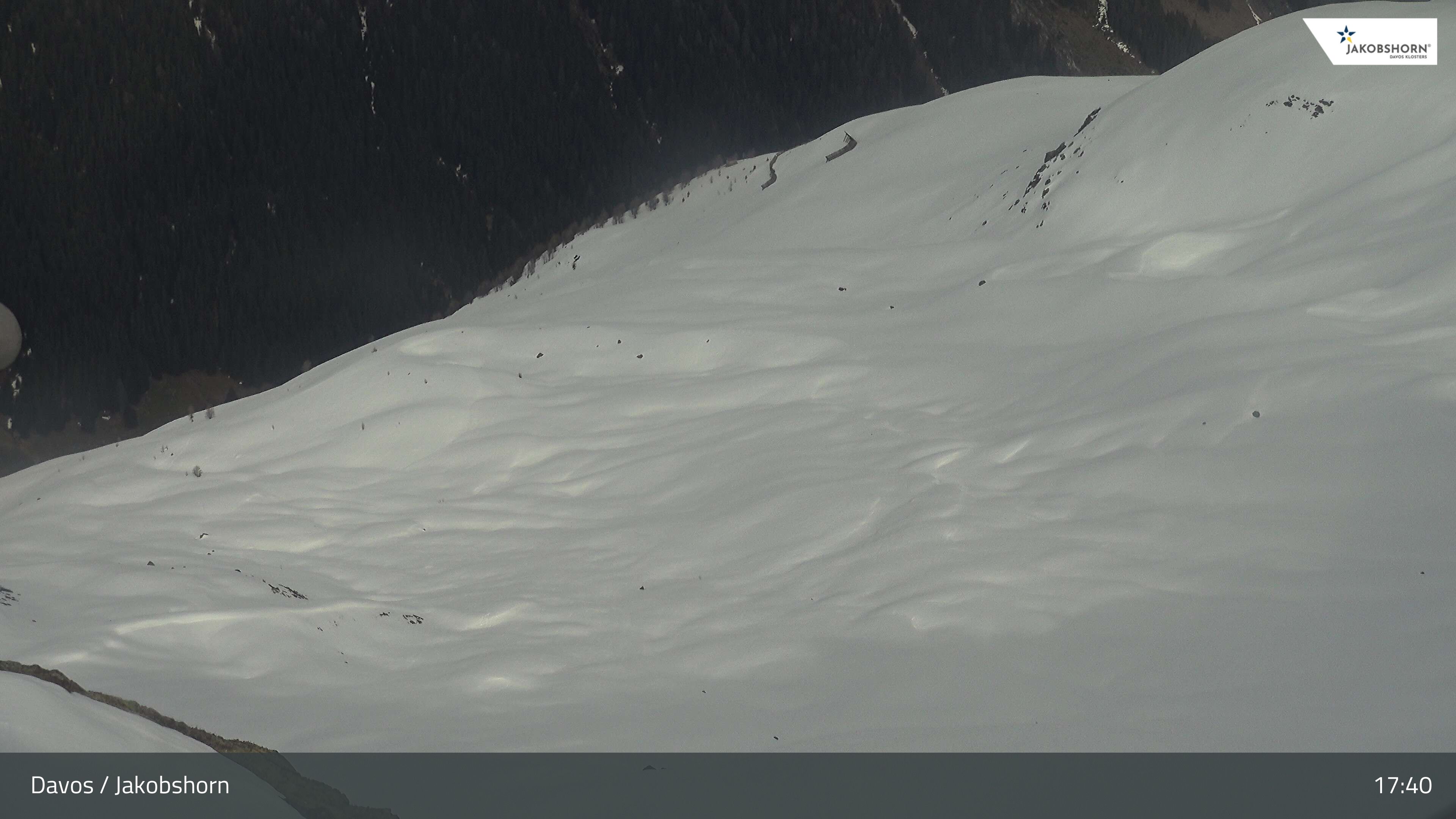Davos: Platz - Jakobshorn, Blick Teufi