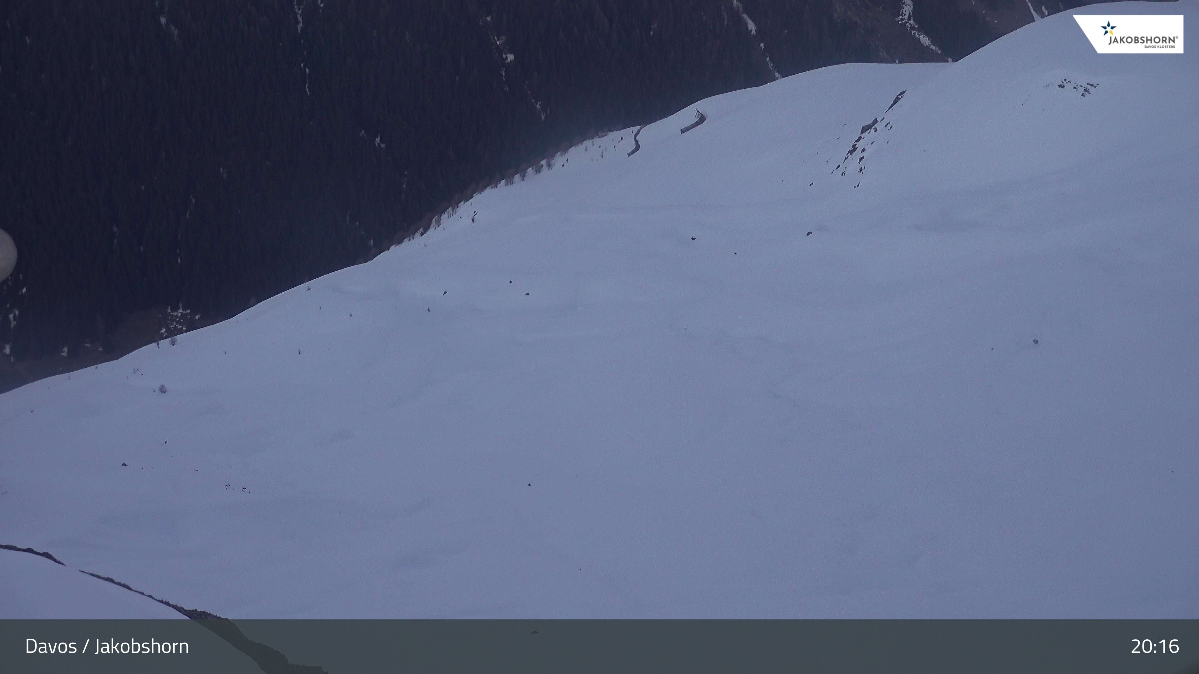 Davos: Platz - Jakobshorn, Blick Teufi