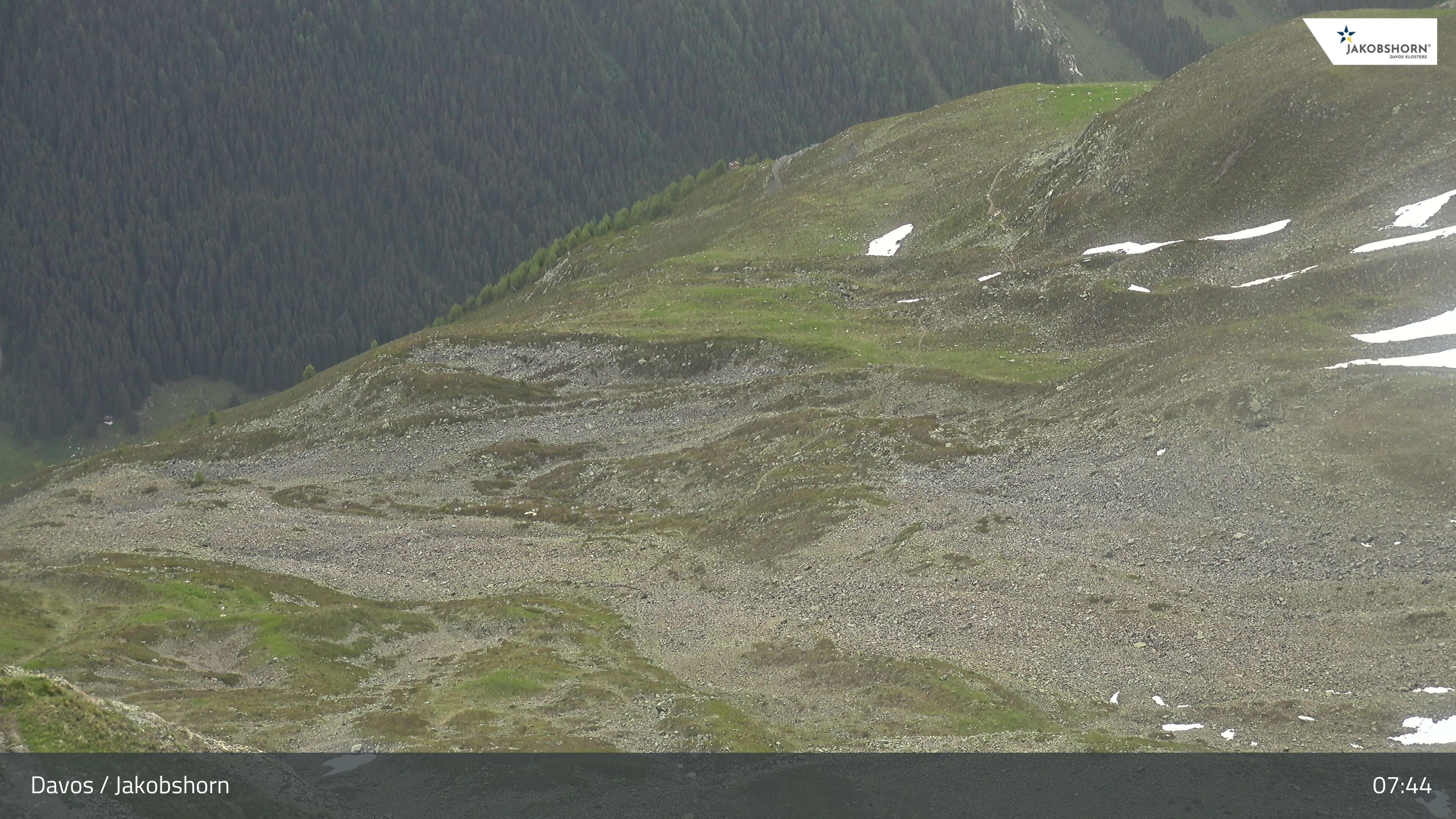 Davos: Platz - Jakobshorn, Blick Teufi