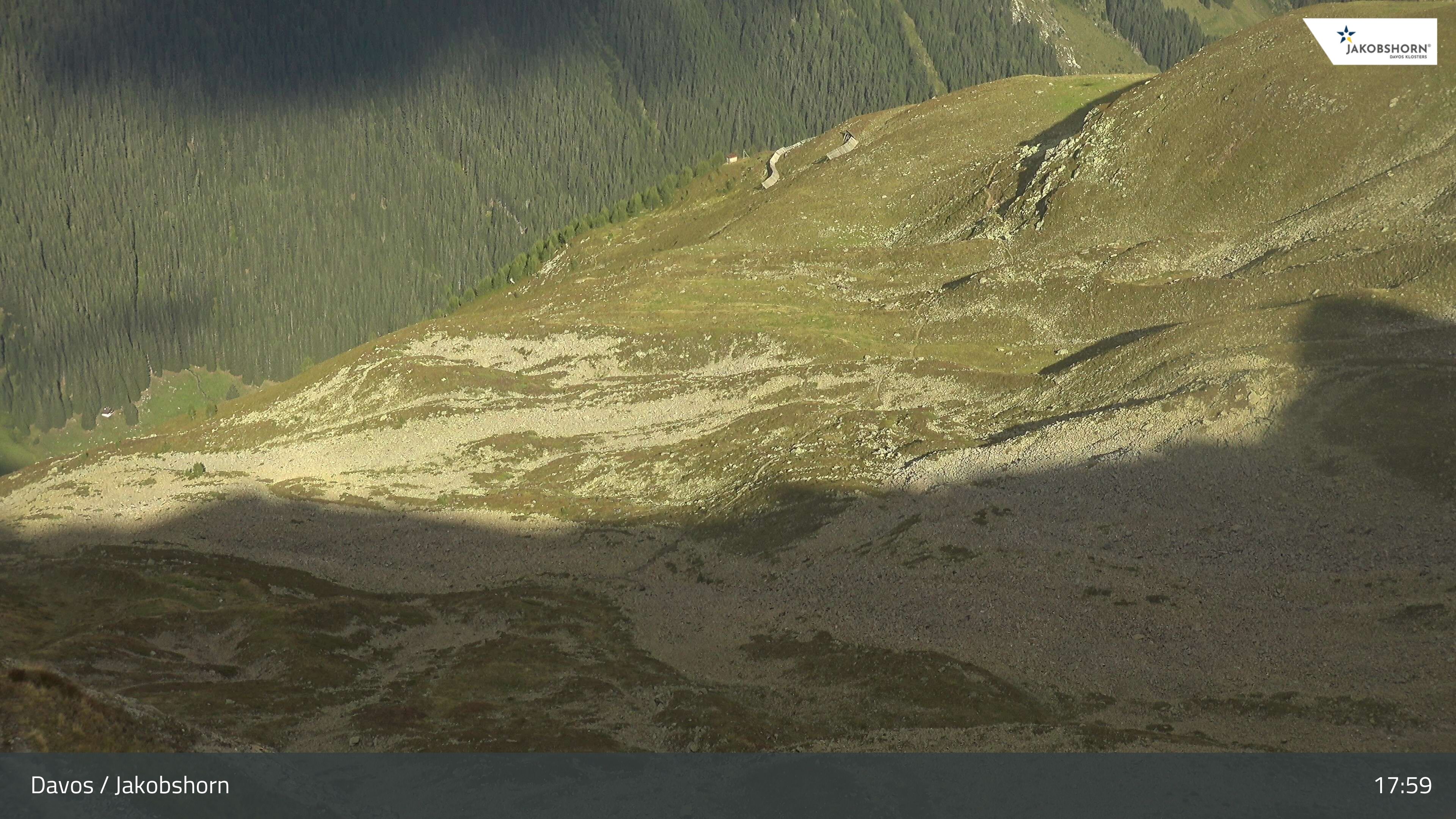 Davos: Platz - Jakobshorn, Blick Teufi