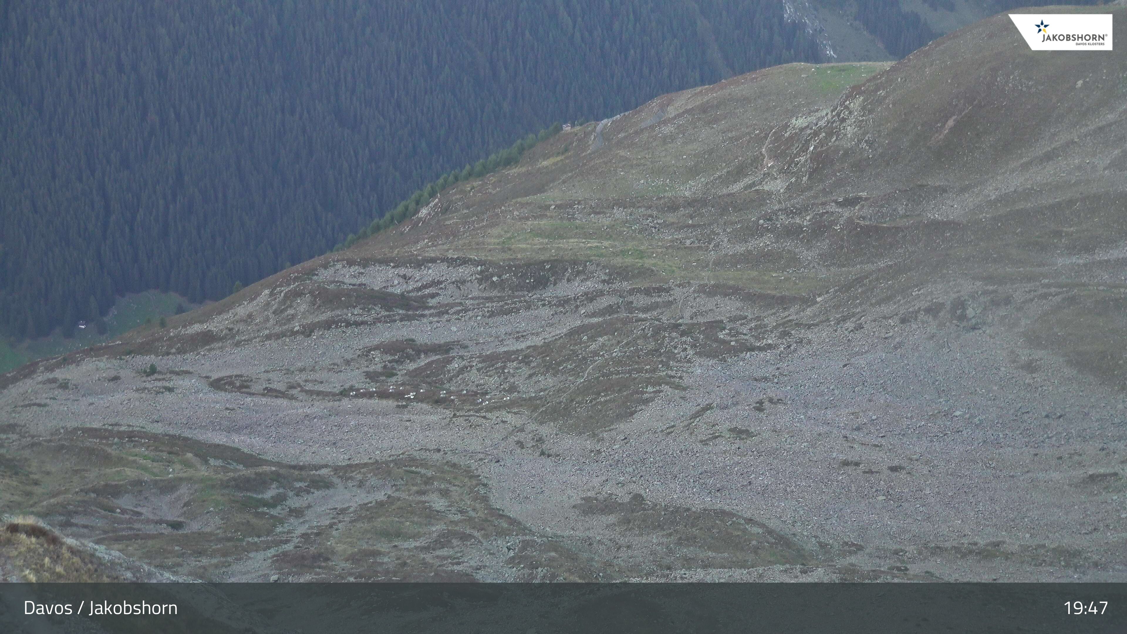 Davos: Platz - Jakobshorn, Blick Teufi