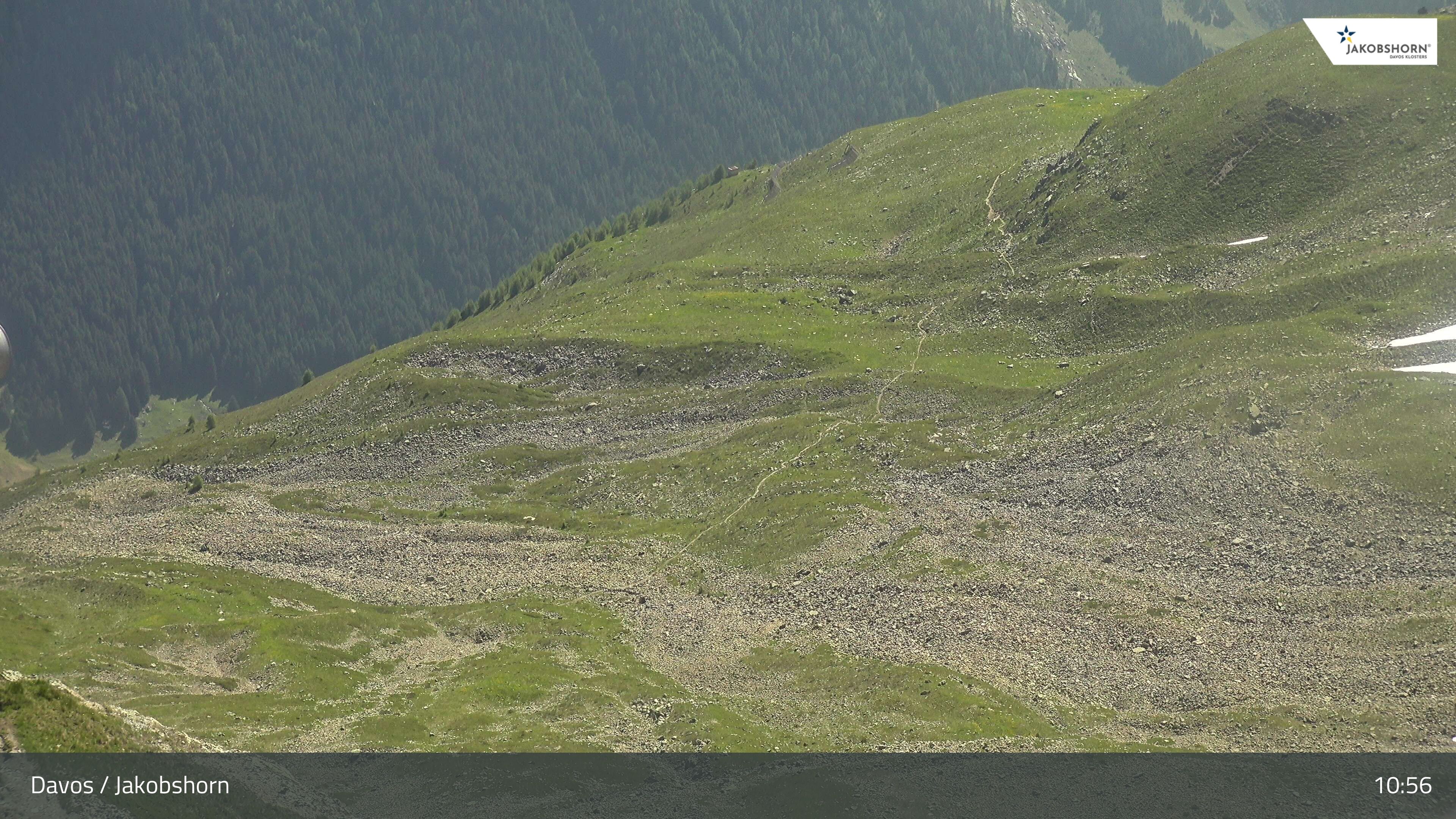 Davos: Platz - Jakobshorn, Blick Teufi