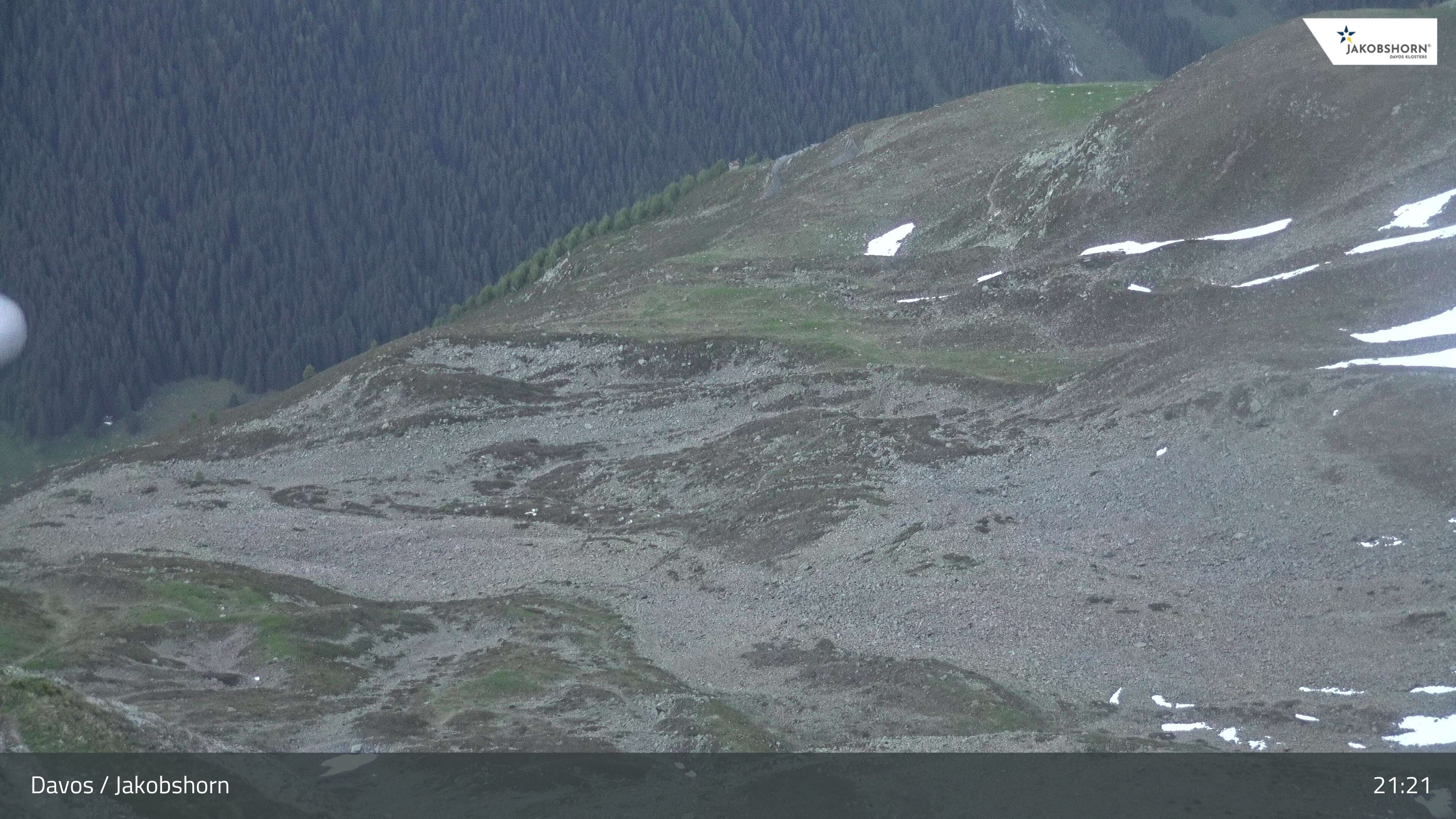 Davos: Platz - Jakobshorn, Blick Teufi