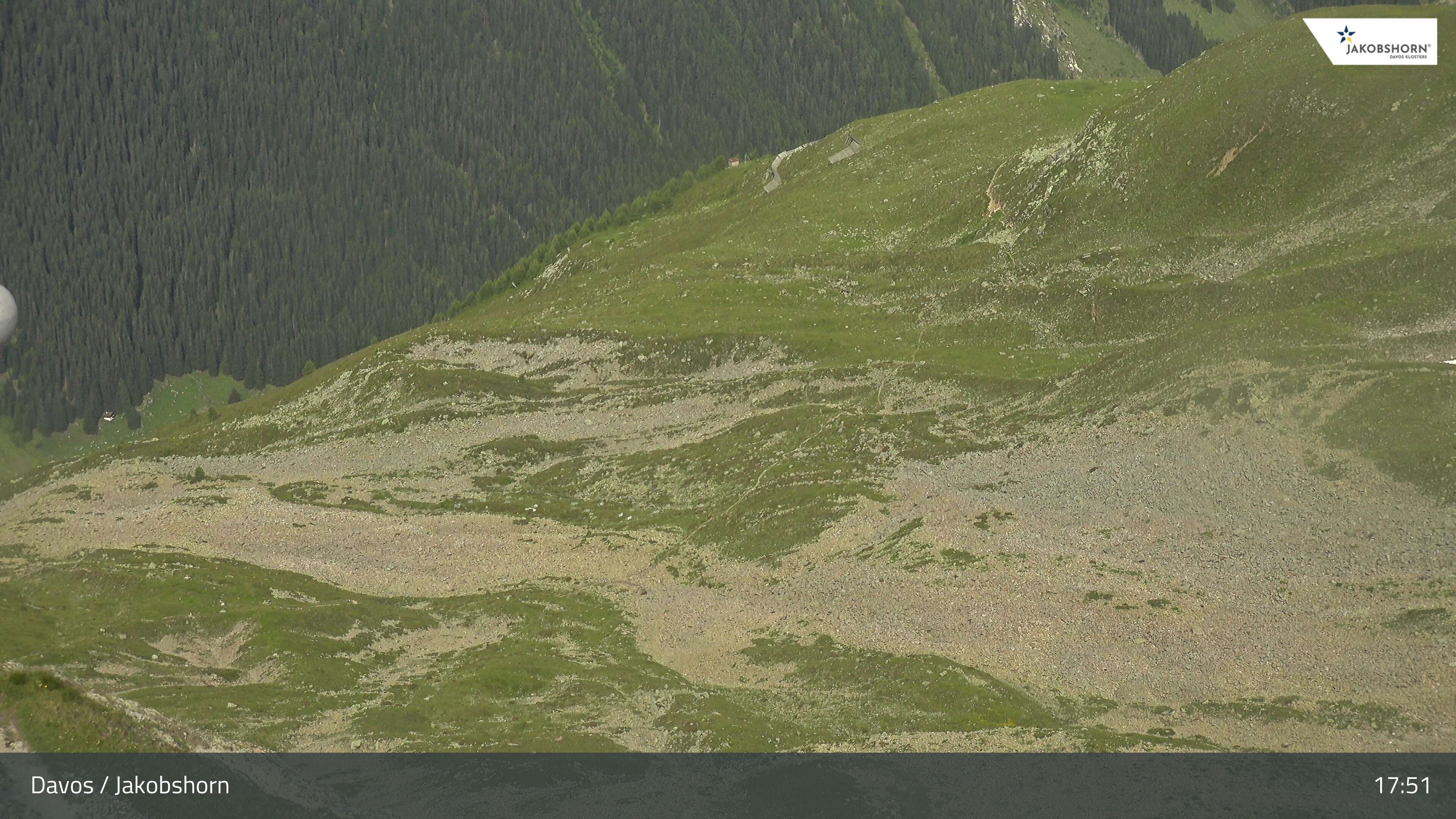 Davos: Platz - Jakobshorn, Blick Teufi