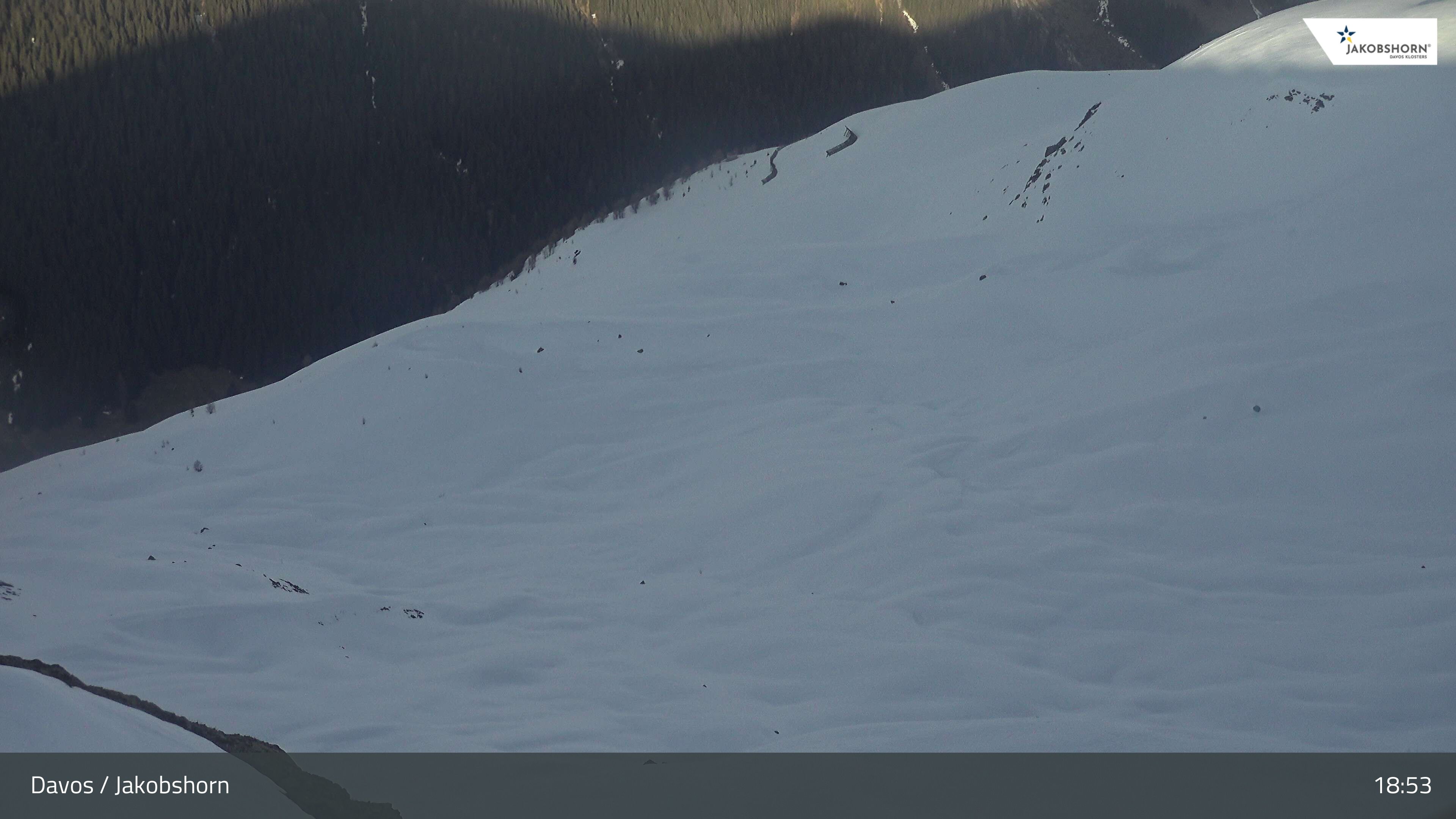 Davos: Platz - Jakobshorn, Blick Teufi