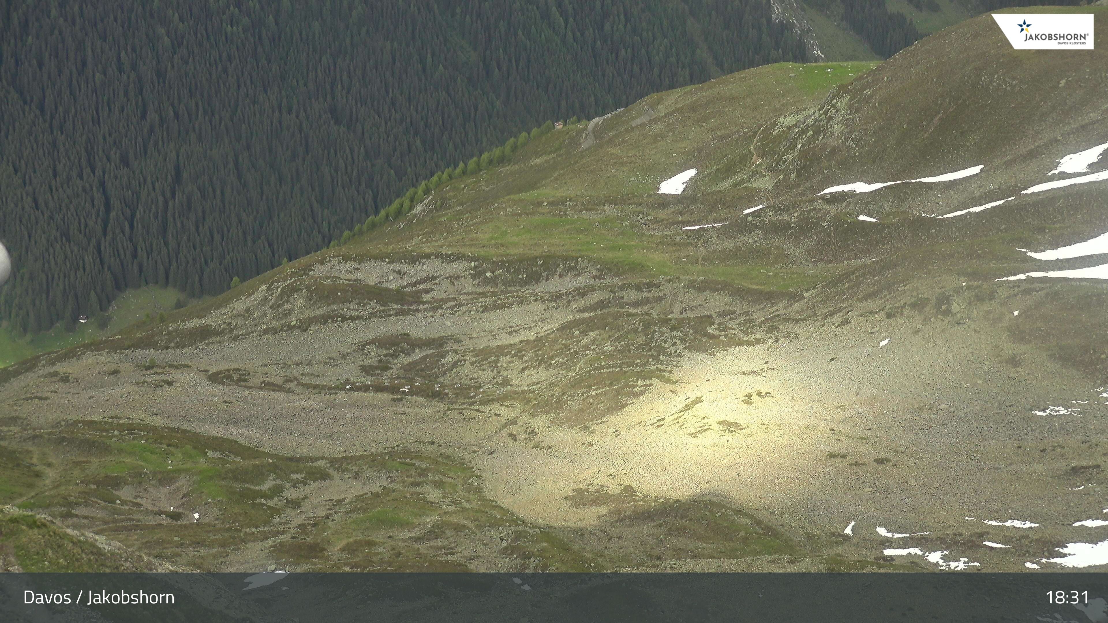 Davos: Platz - Jakobshorn, Blick Teufi