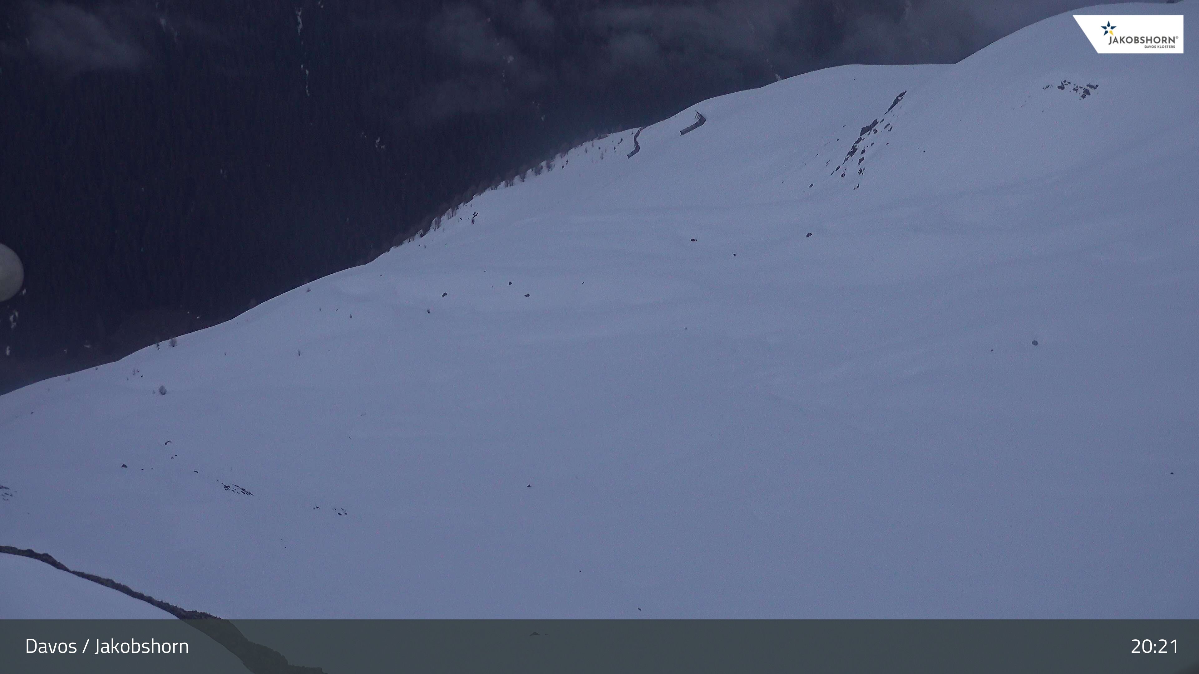 Davos: Platz - Jakobshorn, Blick Teufi