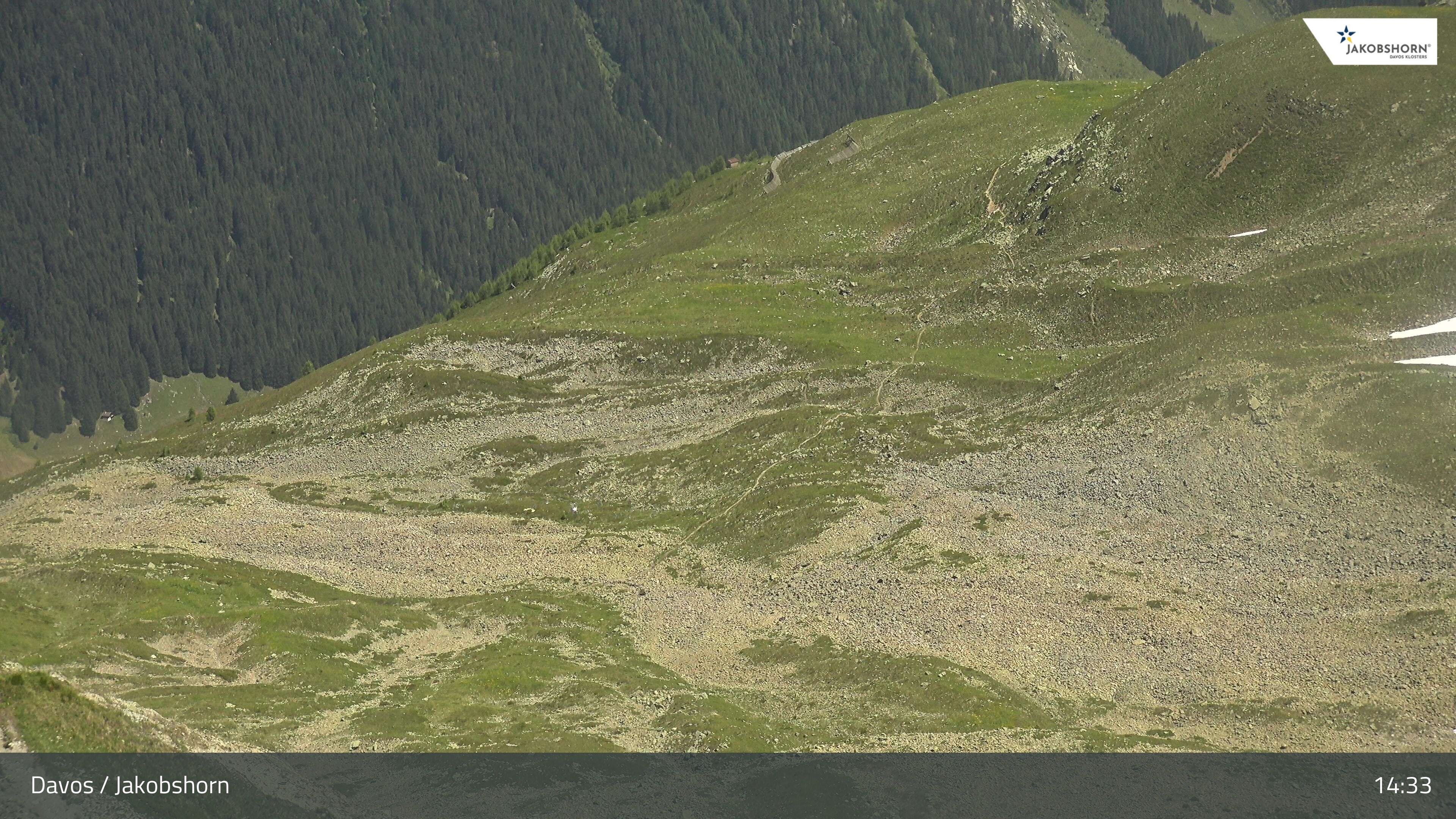 Davos: Platz - Jakobshorn, Blick Teufi