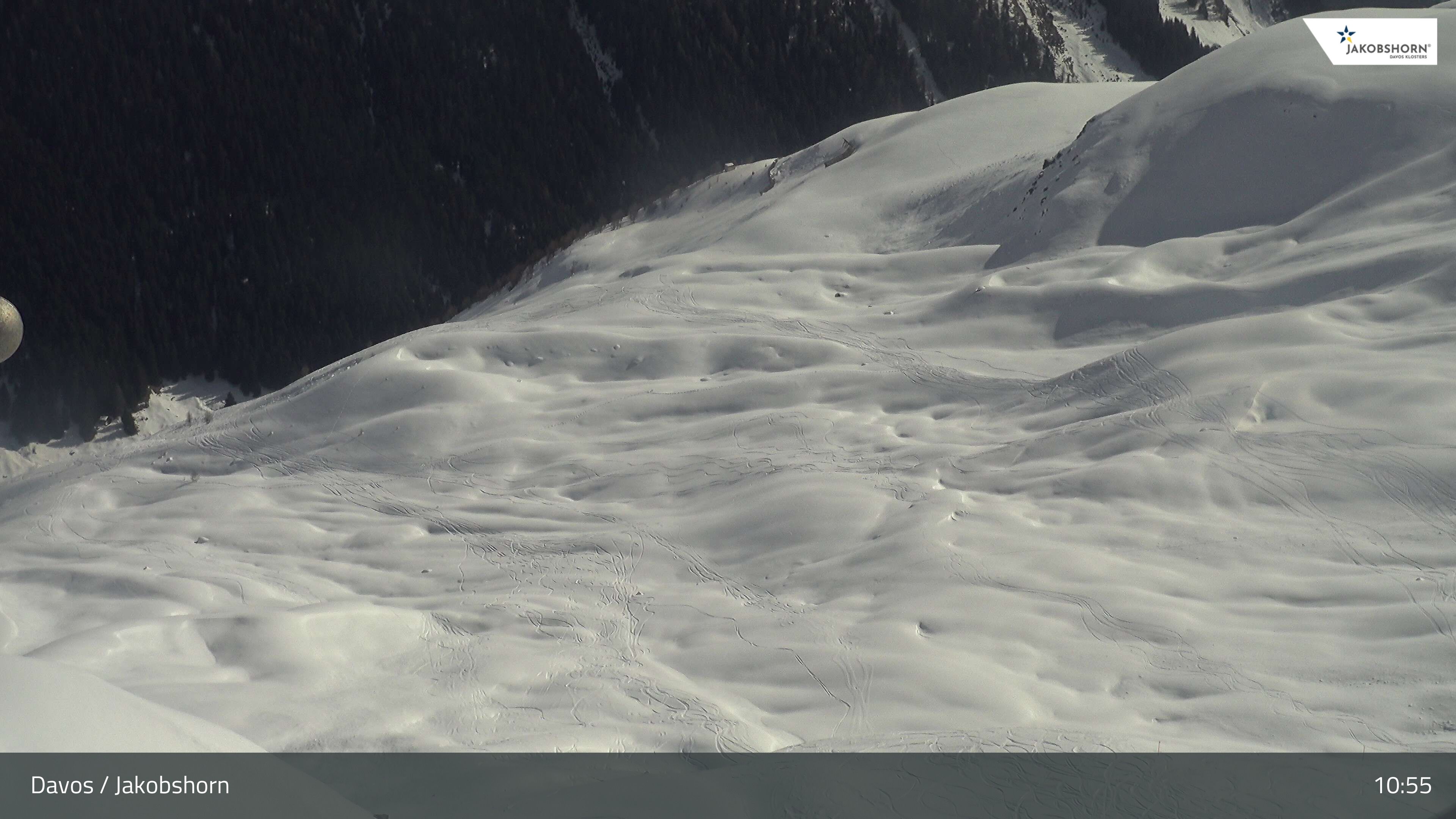 Davos: Platz - Jakobshorn, Blick Teufi