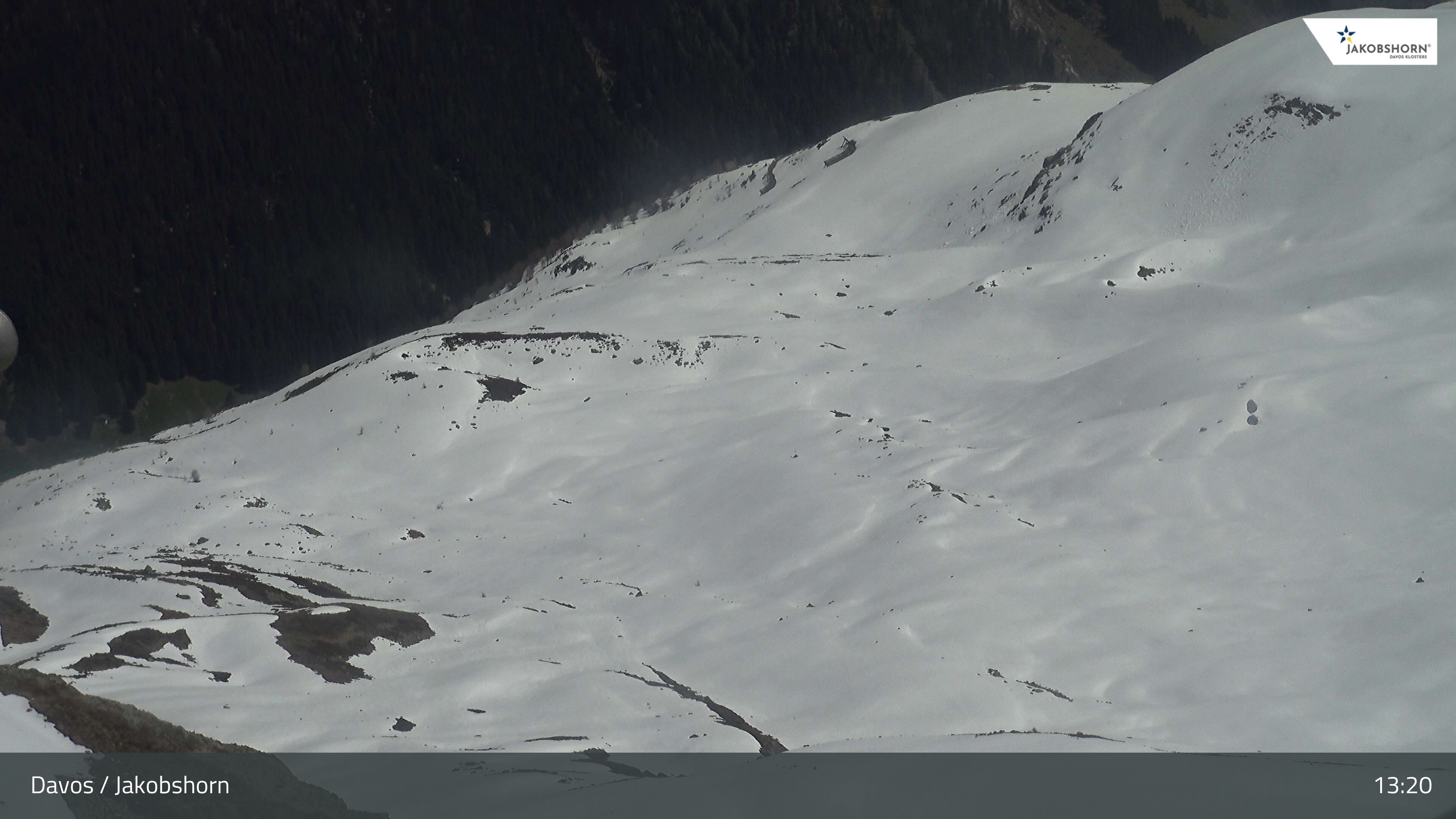 Davos: Platz - Jakobshorn, Blick Teufi