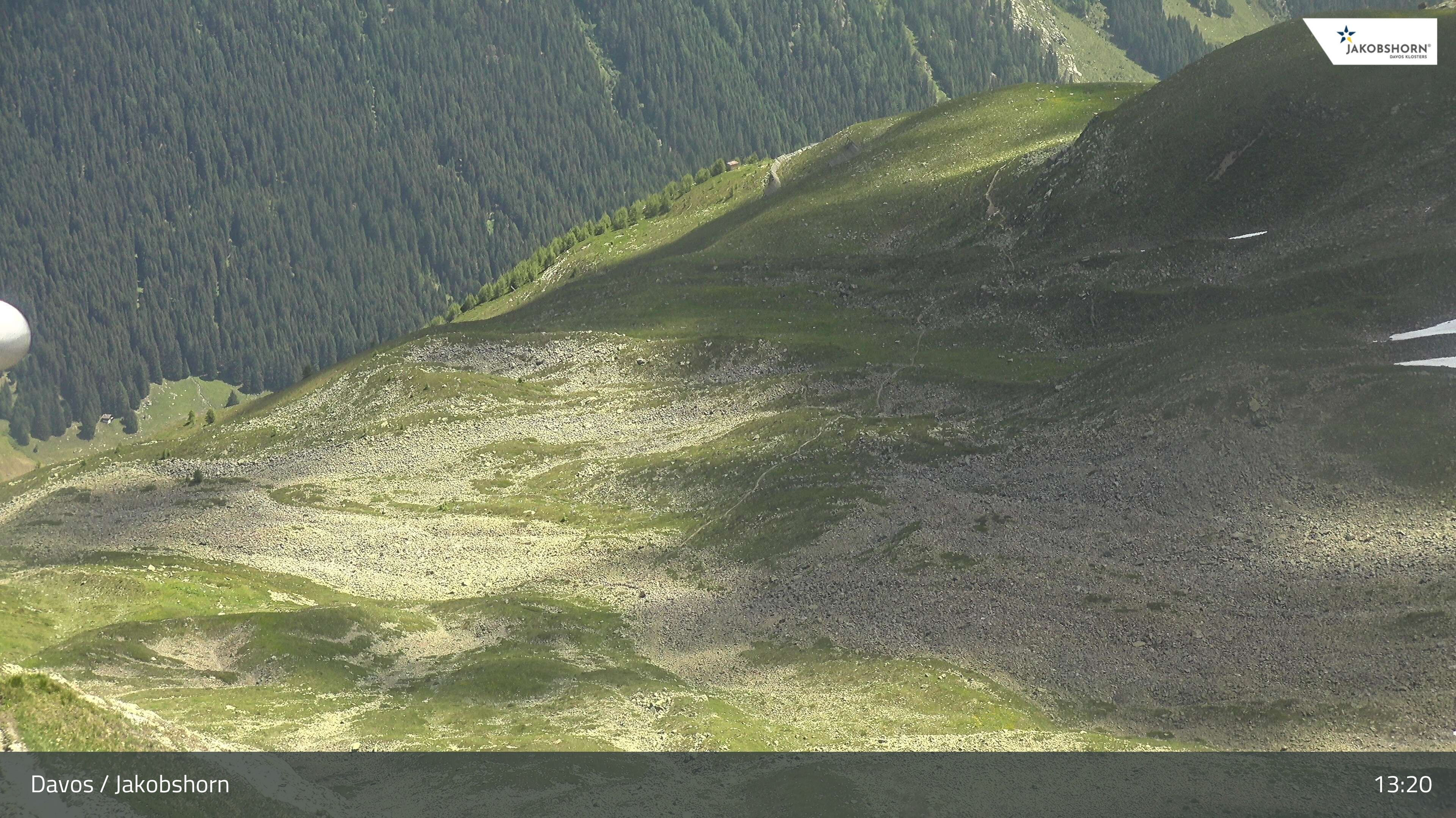 Davos: Platz - Jakobshorn, Blick Teufi