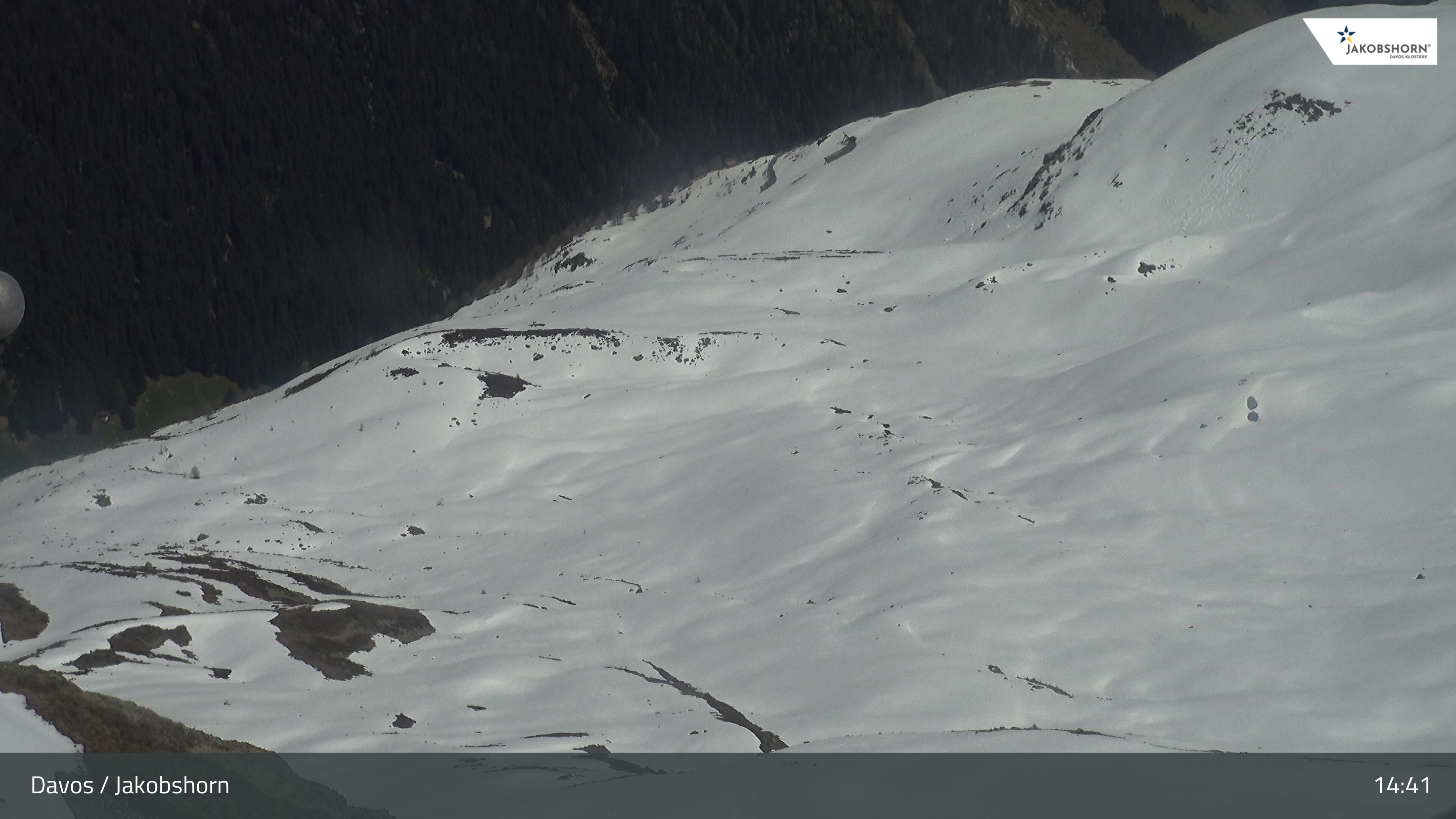 Davos: Platz - Jakobshorn, Blick Teufi