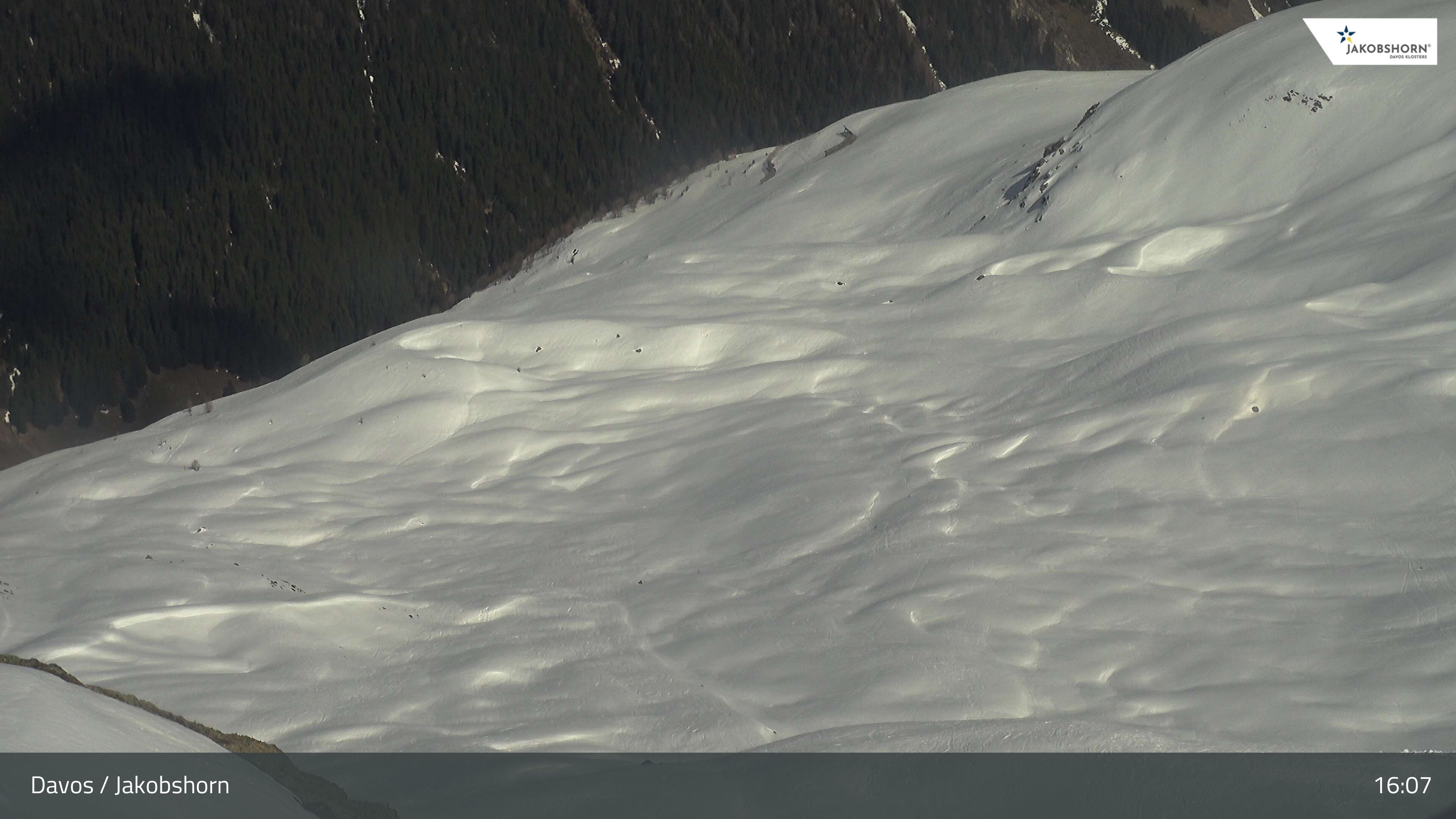 Davos: Platz - Jakobshorn, Blick Teufi