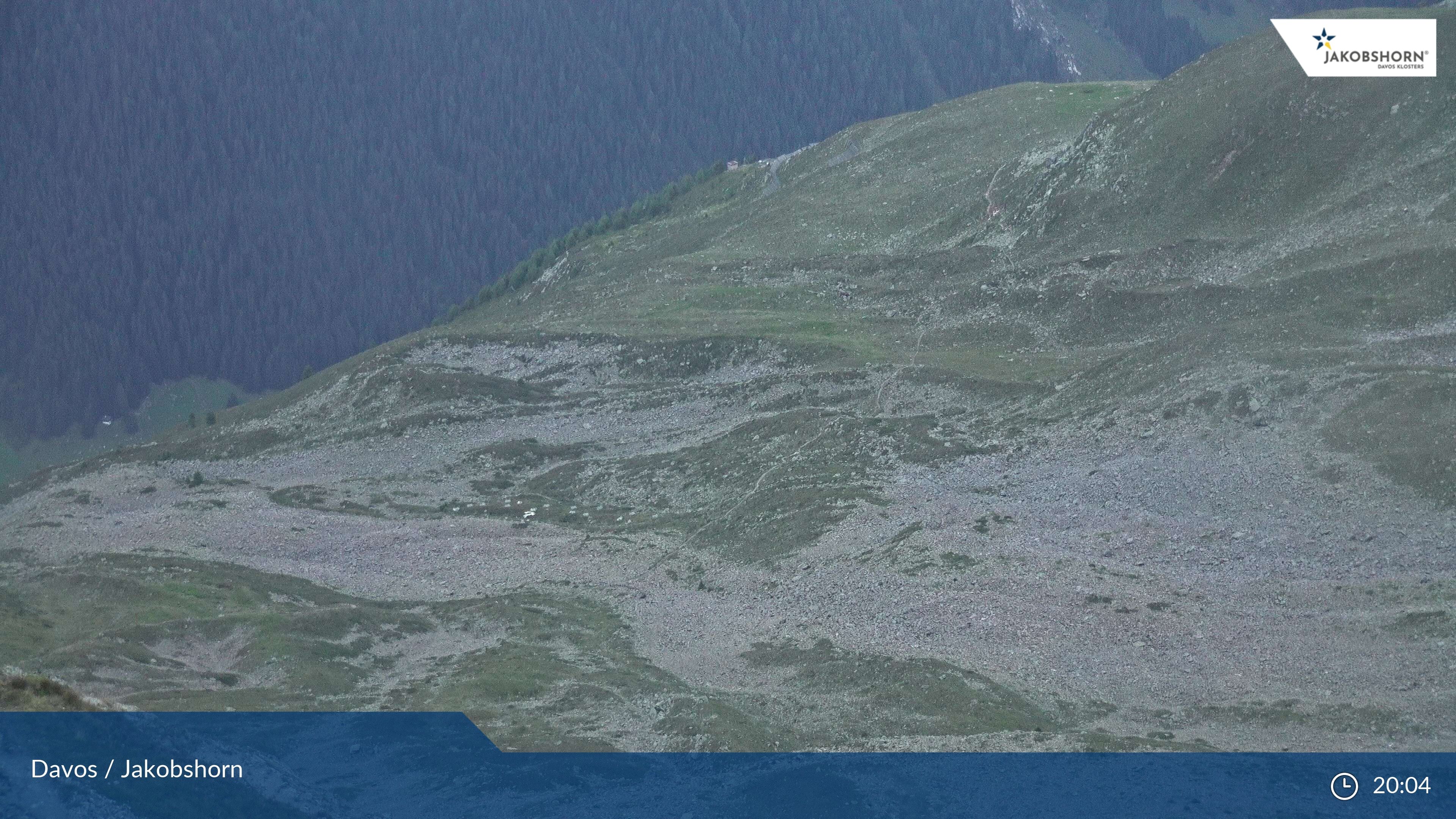 Davos: Platz - Jakobshorn, Blick Teufi