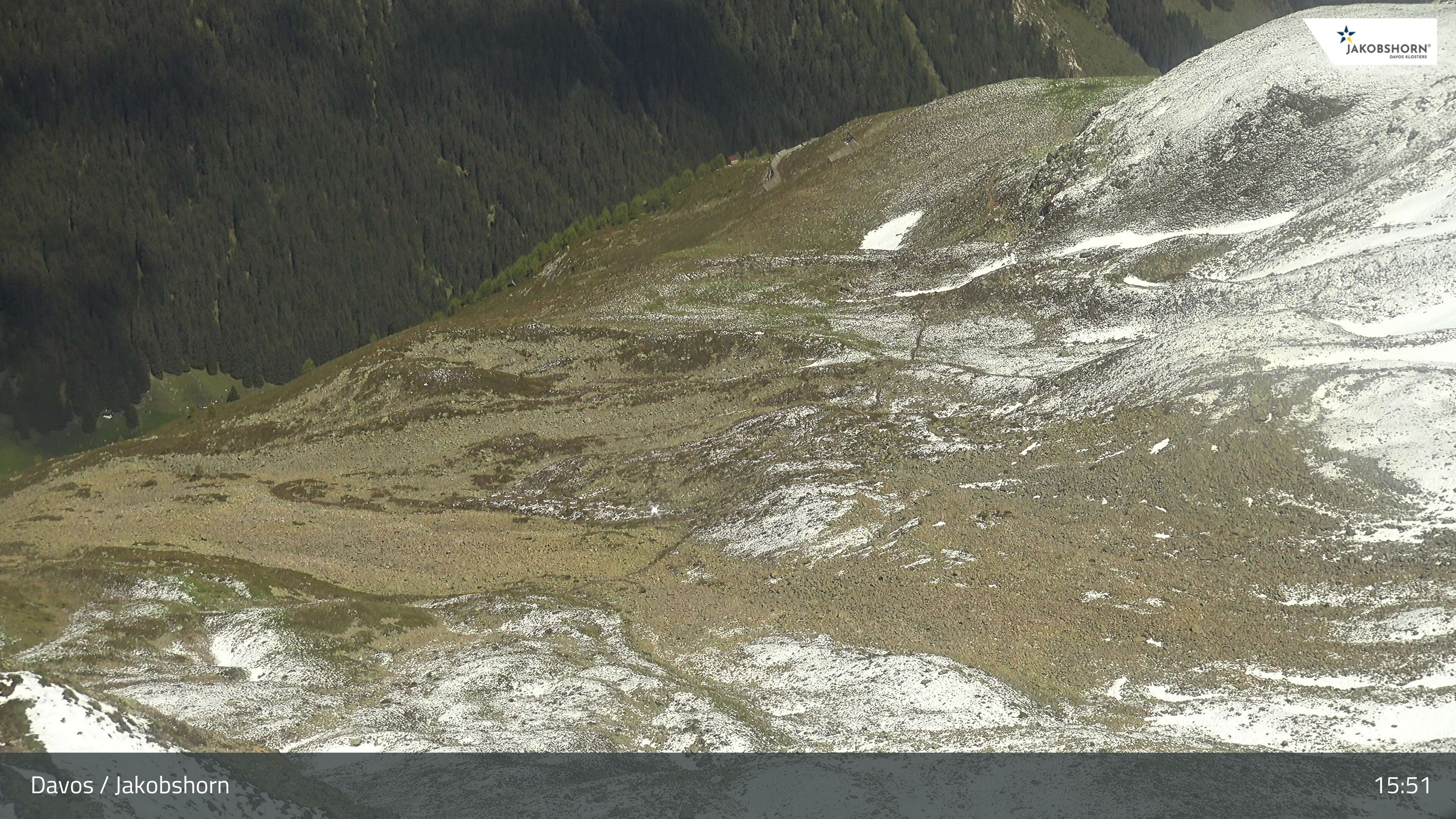 Davos: Platz - Jakobshorn, Blick Teufi