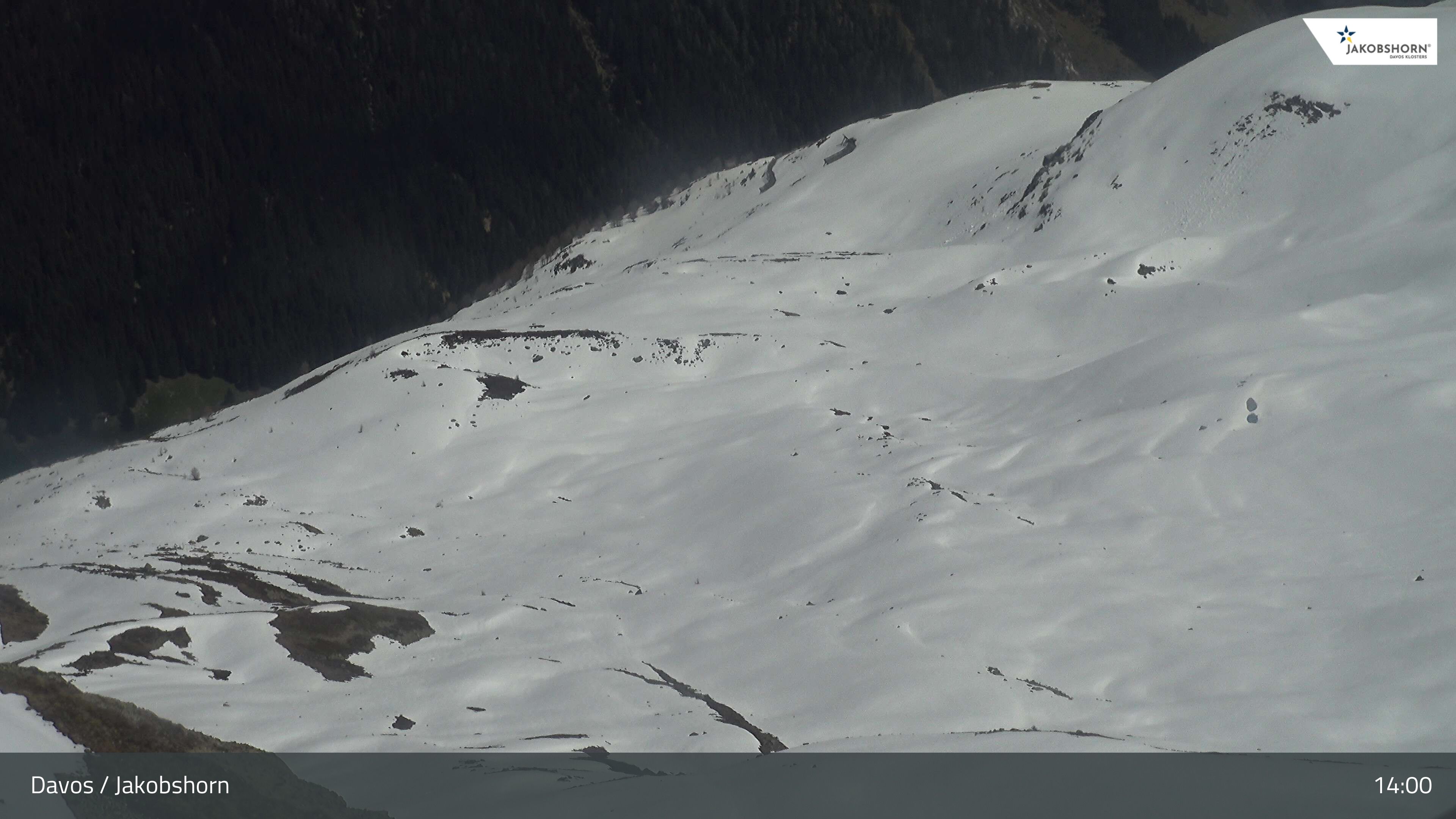 Davos: Platz - Jakobshorn, Blick Teufi