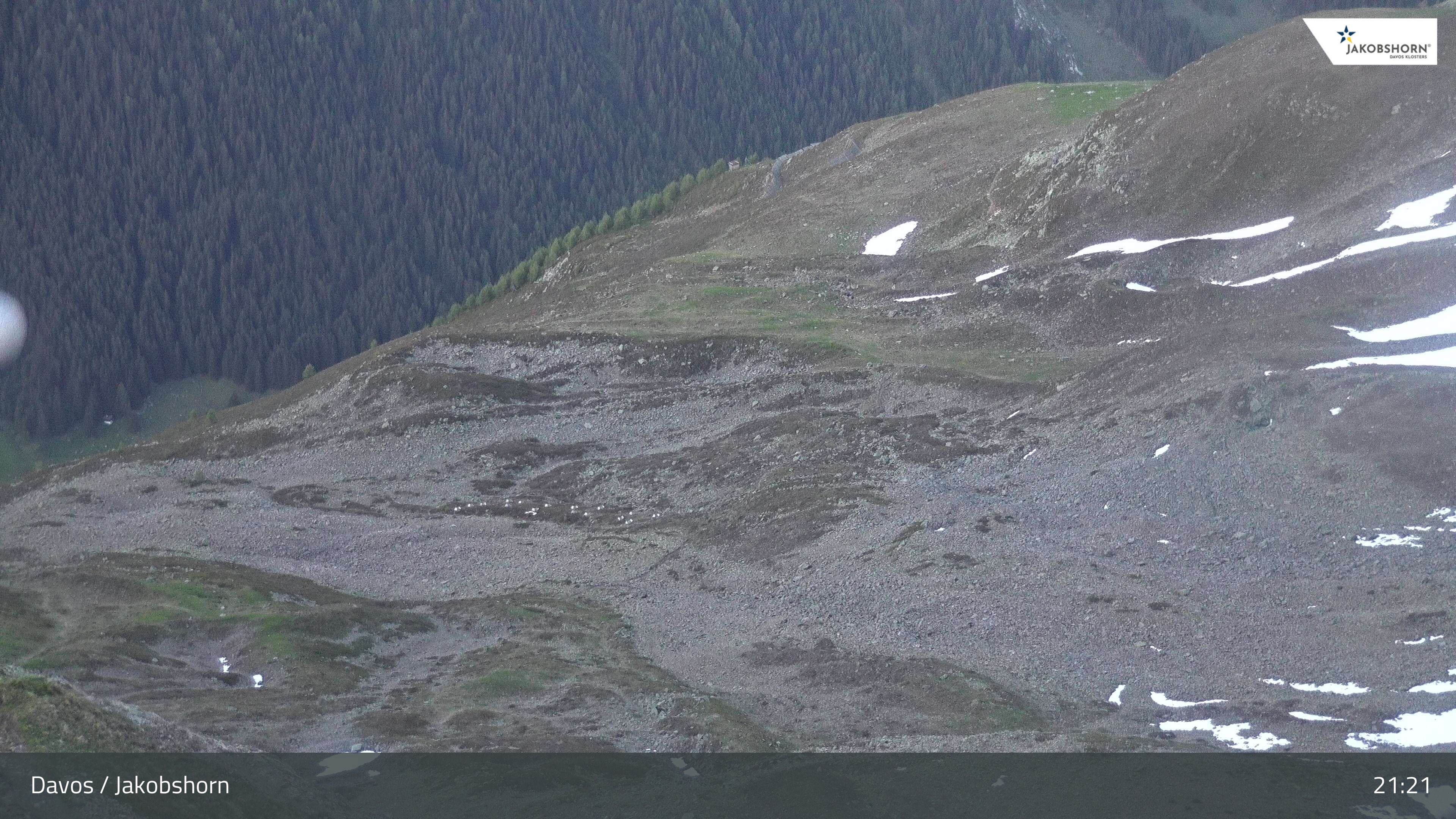 Davos: Platz - Jakobshorn, Blick Teufi
