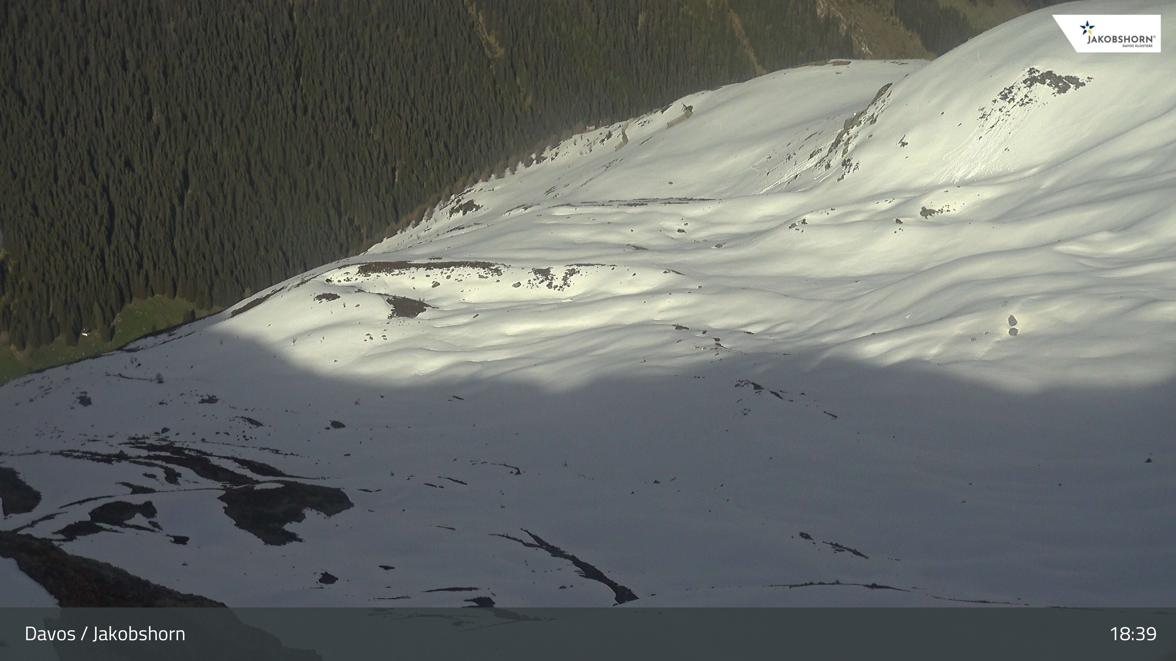 Davos: Platz - Jakobshorn, Blick Teufi
