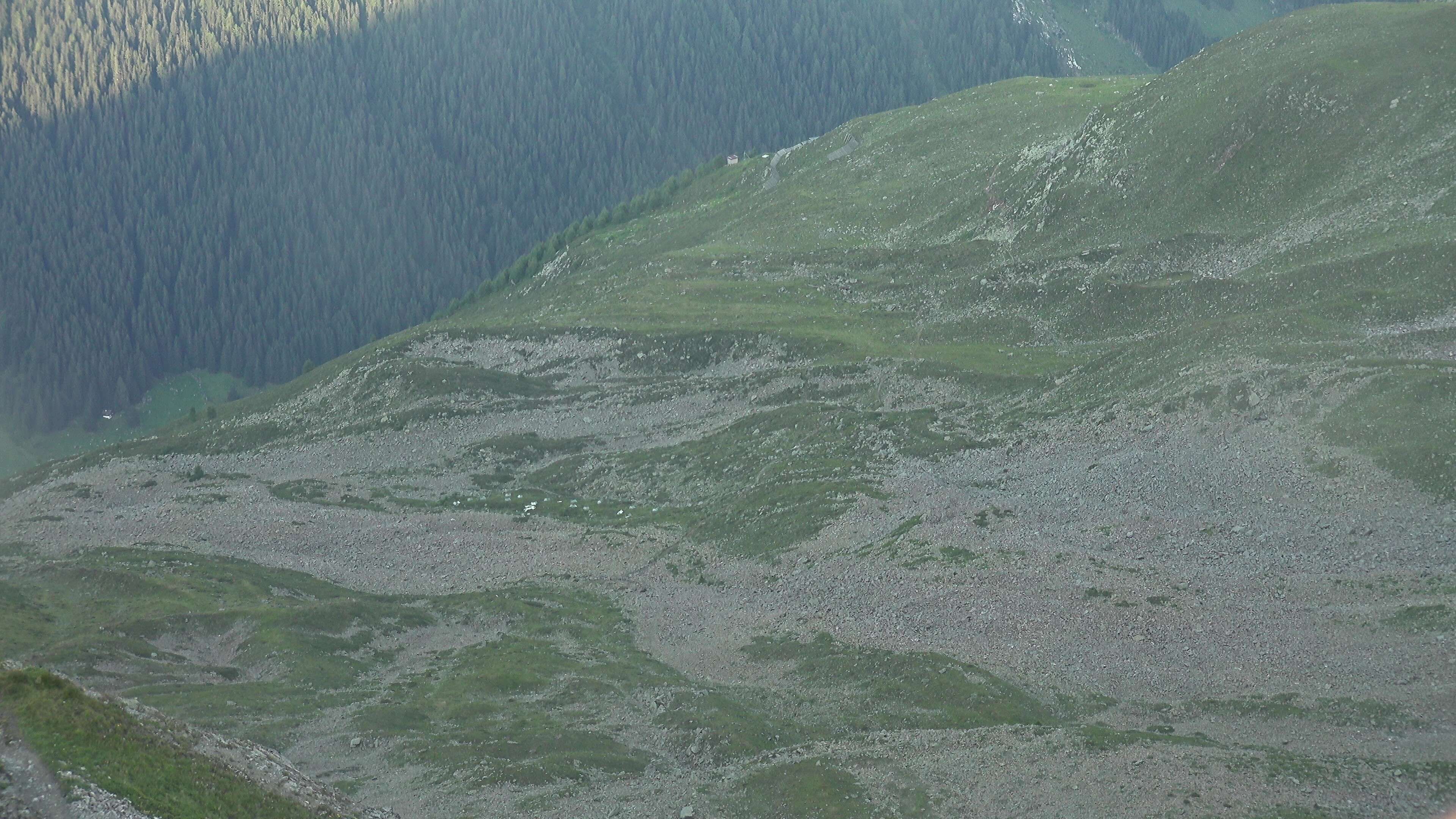 Davos: Platz - Jakobshorn, Blick Teufi