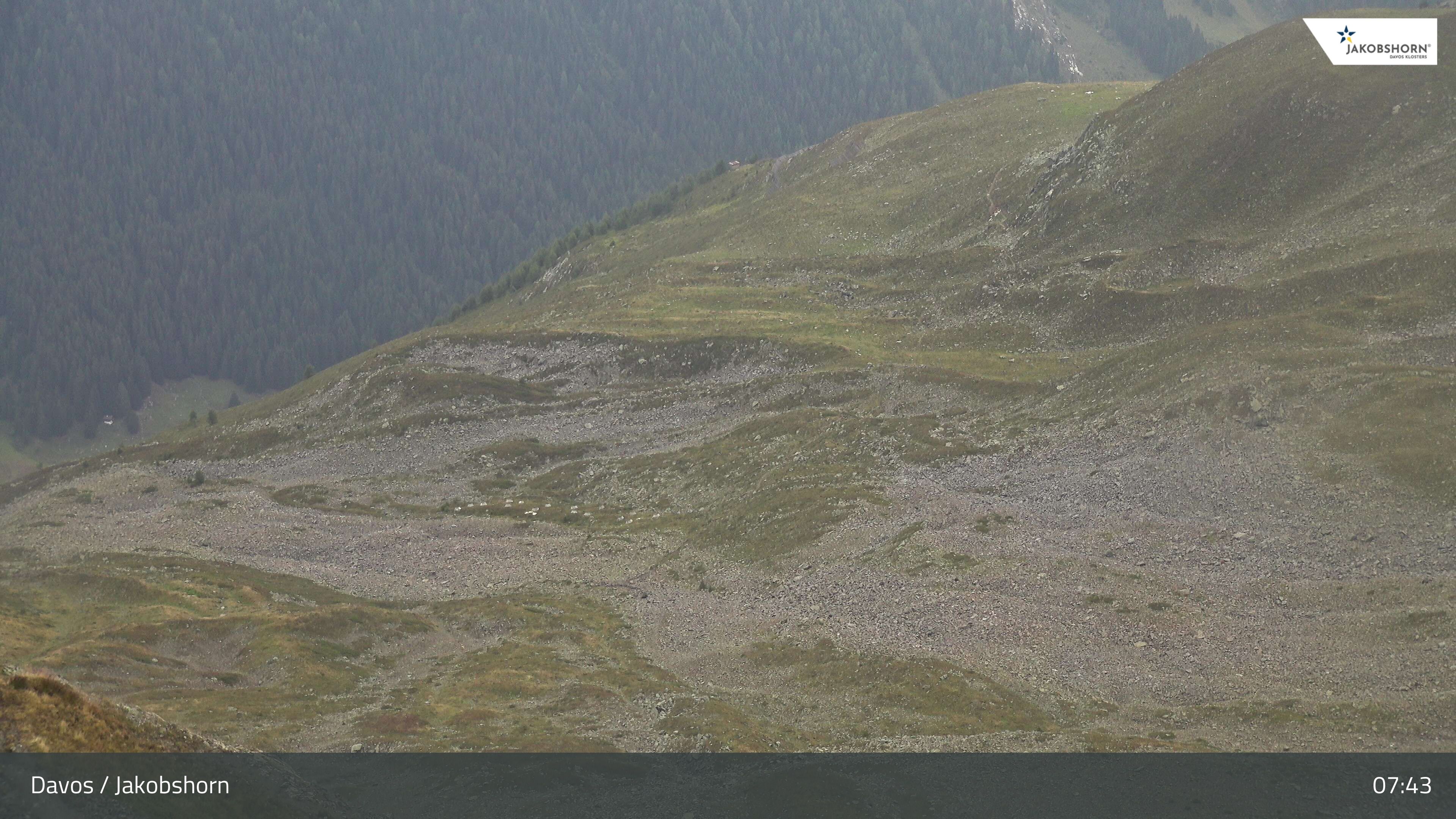 Davos: Platz - Jakobshorn, Blick Teufi
