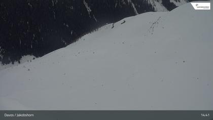 Davos: Platz - Jakobshorn, Blick Teufi