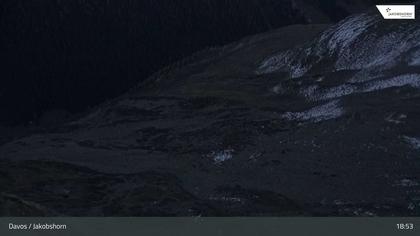 Davos: Platz - Jakobshorn, Blick Teufi