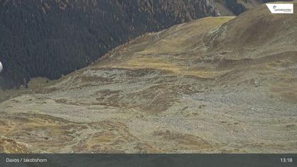 Davos: Platz - Jakobshorn, Blick Teufi