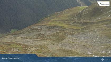 Davos: Platz - Jakobshorn, Blick Teufi