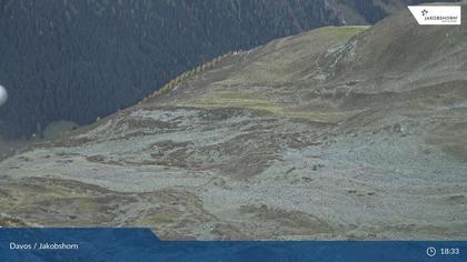 Davos: Platz - Jakobshorn, Blick Teufi