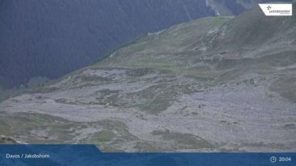 Davos: Platz - Jakobshorn, Blick Teufi