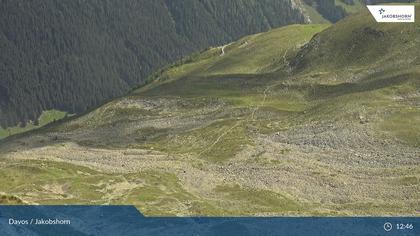 Davos: Platz - Jakobshorn, Blick Teufi