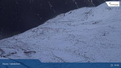 Davos: Platz - Jakobshorn, Blick Teufi