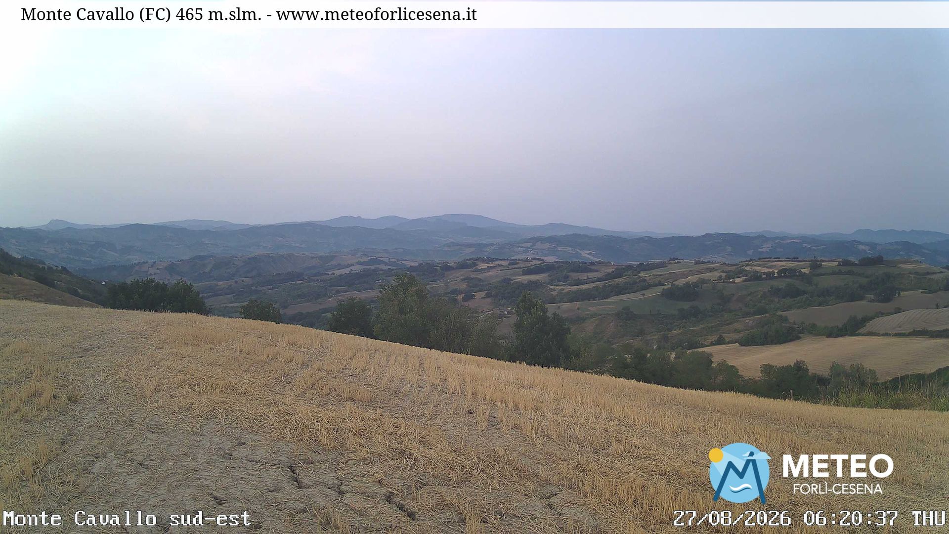Traffic Cam Teodorano › North: Strada Teodorano Montecavallo - Bertinoro