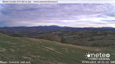 immagine della webcam nei dintorni di Sant'Agata Feltria: webcam Cusercoli