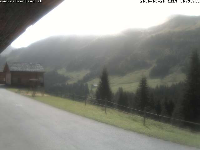 Traffic Cam Gemeinde Damuls › South-East: Damüls - Österreich