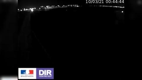 Webcam routière sur la Voie Georges Pompidou à Longvic, dans la périphérie de Dijon, à proximité de l'aéroport de Dijon-Bourgogne