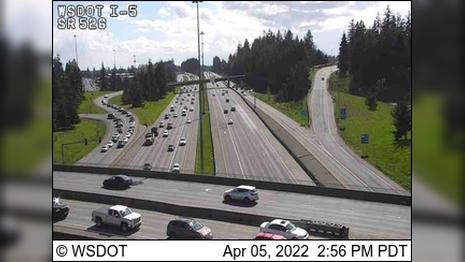 Traffic Cam Everett › East: SR  at MP : I- Interchange