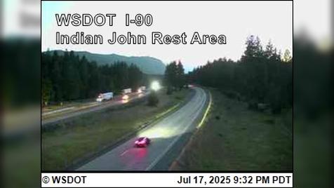 Traffic Cam Cle Elum: I-90 at MP 89.4: Indian John Hill