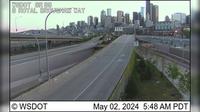 Seattle: SR 99 at MP 30.7: S Royal Brougham St - Actual