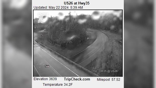 Traffic Cam Government Camp: US 26 at Hwy35