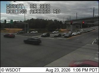 Traffic Cam Seattle: SR 900 at MP 5.9: Boeing Access Rd