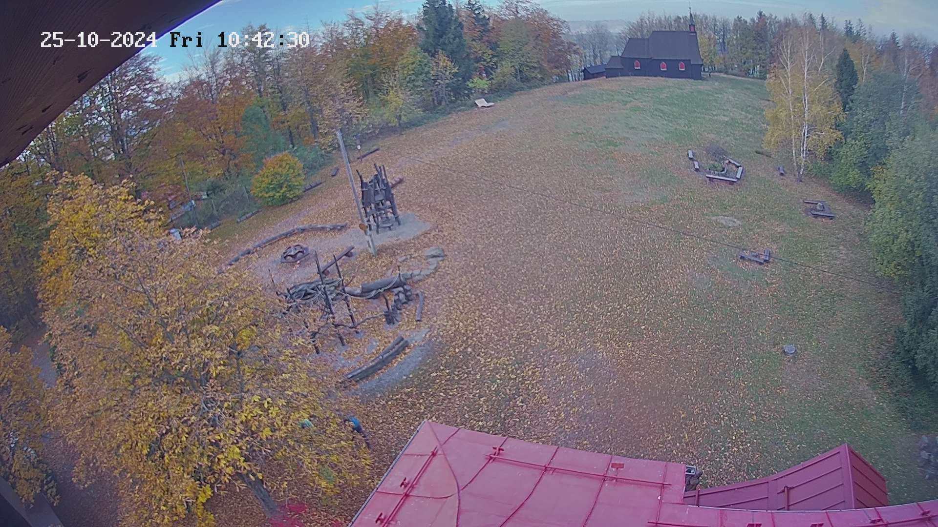 Traffic Cam Vysni Lhoty: St. Anthony of Padua