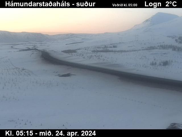 Traffic Cam Reykjahli: Hámundarstaðaháls
