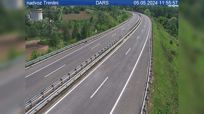 Daylight webcam view from Petišovci: A5, Maribor − Lendava, odsek Lendava − Pince