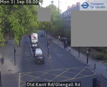Traffic Cam London: Old Kent Rd/Glengall Rd
