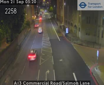 Traffic Cam Heathfield and Waldron: A13 Commercial Road/Salmon Lane