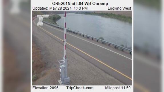 Traffic Cam Eaton: ORE201N at I-84 WB Onramp