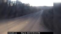 Regional District of Bulkley-Nechako > West: Hwy 16 at Augier Rd, about 22 km east of Burns Lake, looking west - Current