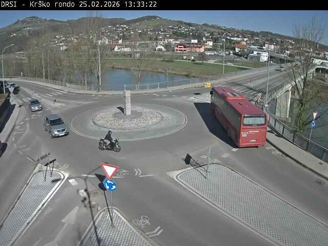 Traffic Cam Krsko: G1-5, Krško - Drnovo, Krško